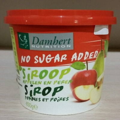 Damhert 100% siroop Appel en peer