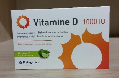 Metagenics Vitamine D 1000 IU