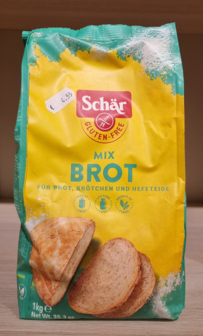 Schär mix voor brood