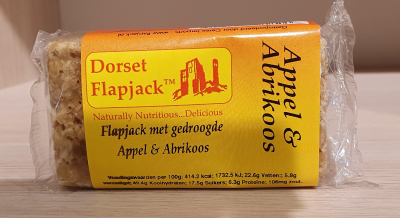 Dorset Flapjack Appel &amp; Abrikoos